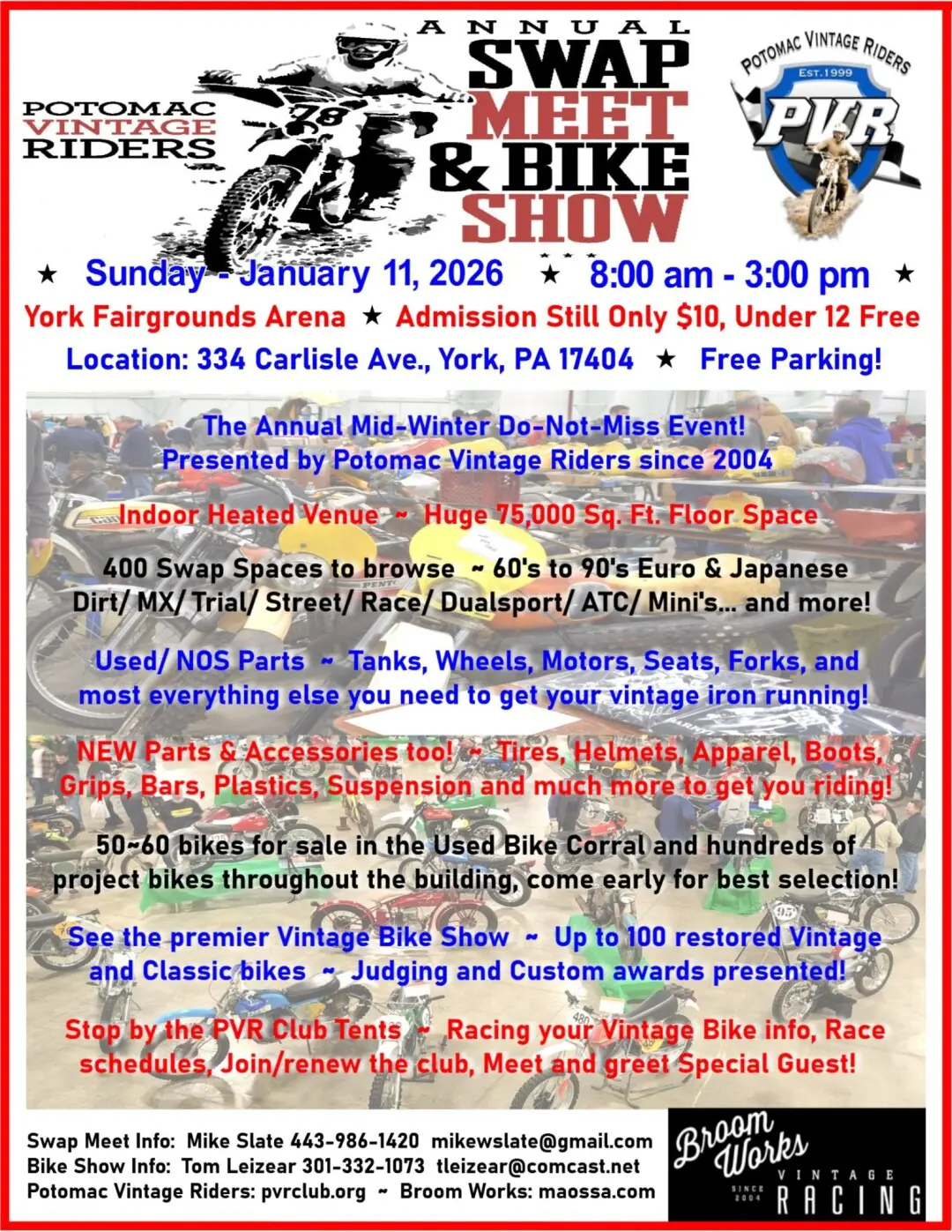 PVR | ANNUAL SWAP MEET & BIKE SHOW