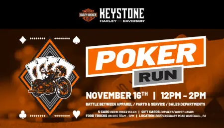 Keystone Harley-Davidson Poker Run