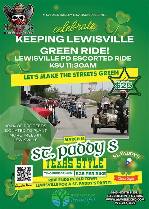 Keeping Lewisville Green Ride