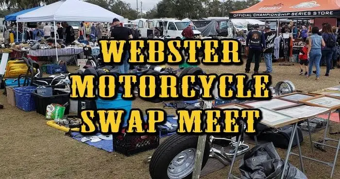 Webster Motorcycle Swap Meet - January