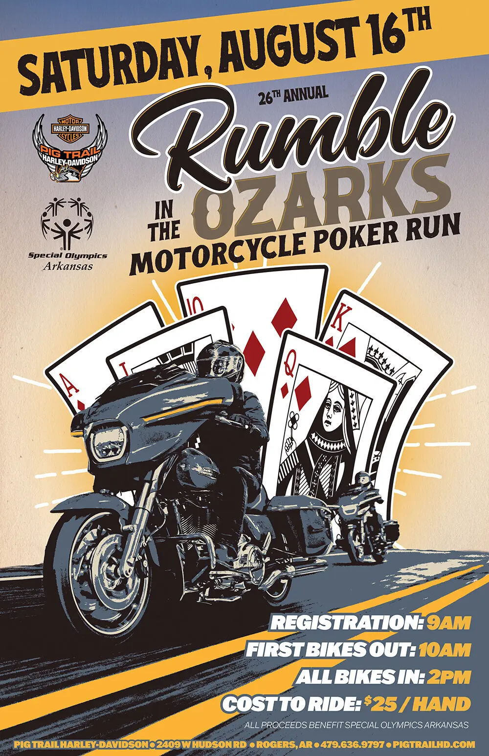 Rumble in the Ozarks Poker Run