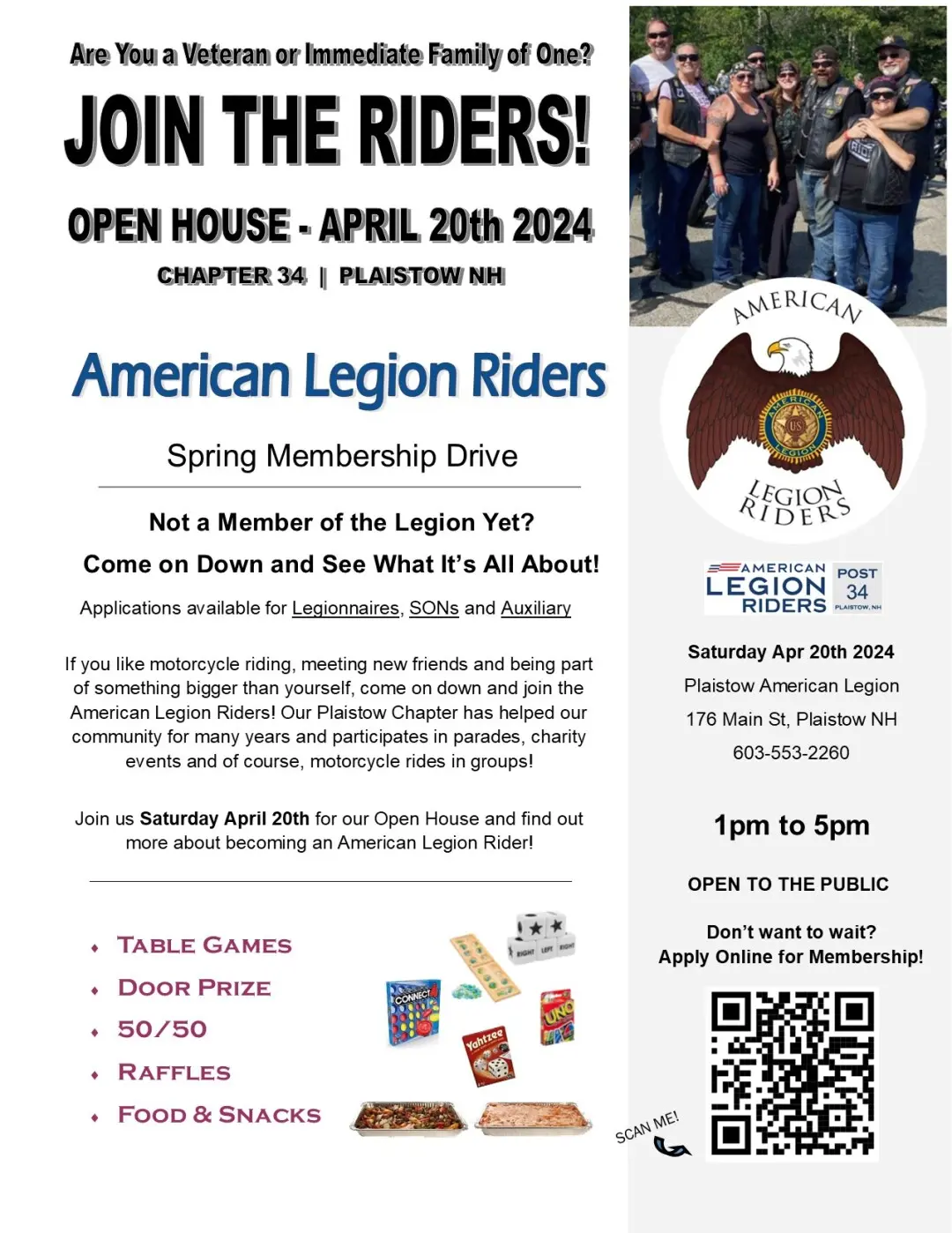 American Legion Riders Open House
