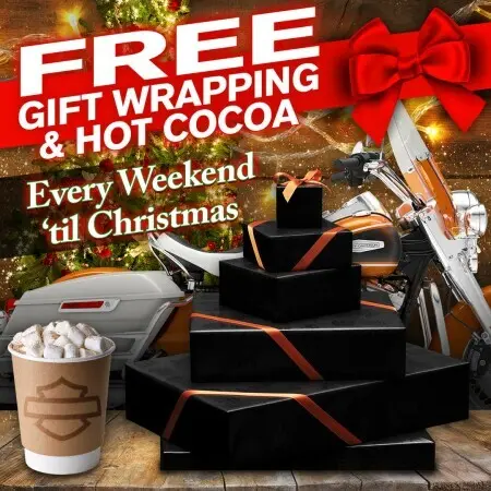 FREE GIFT WRAPPING & HOT COCOA EVERY WEEKEND 'TIL CHRISTMAS!