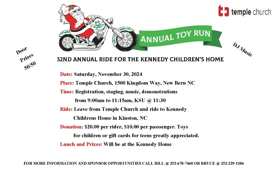 32ND ANNUAL KENNEDY HOME TOY RUN